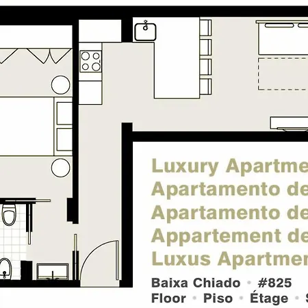 Apartamento Serviced - Baixa